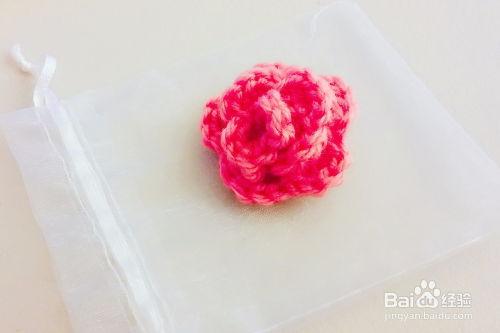 玫瑰花坐垫钩法视频