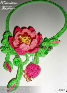 玫瑰花坐垫钩法视频